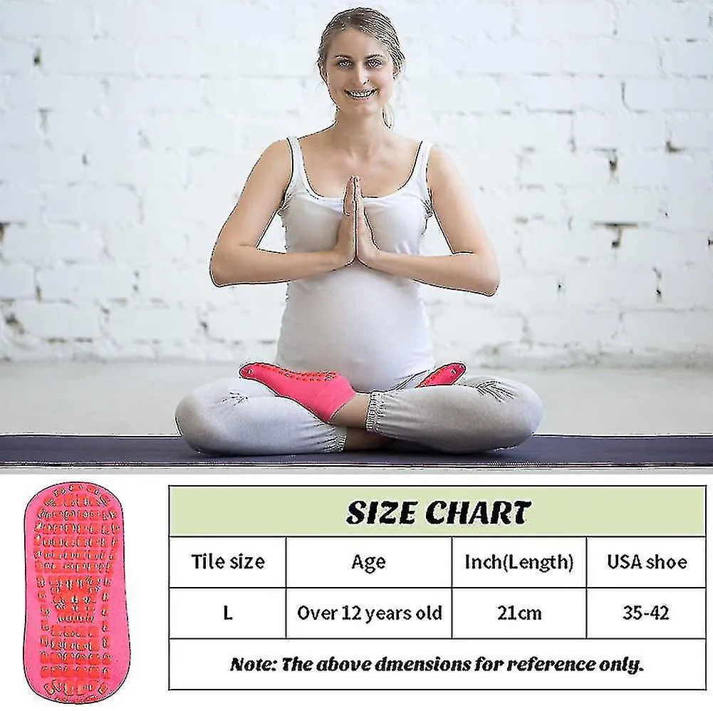 12 PAIRS NON SLIP YOGA SOCKS WITH GRIPS WOMEN ANTISKID SOCKS STICKY GRIPPERS