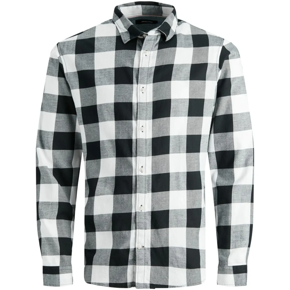 12183050 JJEGINGHAM TWILL SHIRT LS NOOS JNR WHISPER WHITE