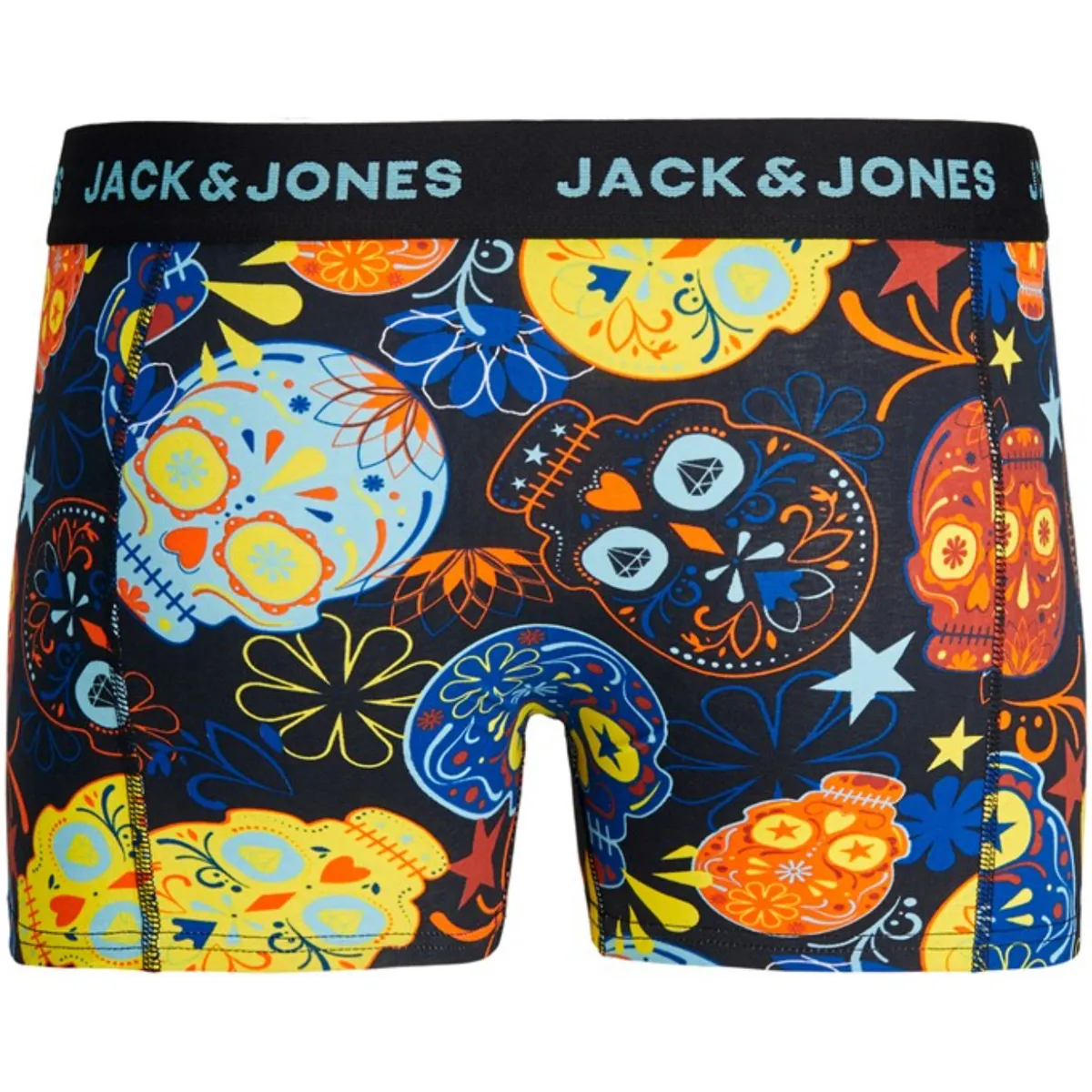 12189220 JACSUGAR SKULL TRUNKS 3 JNR BLACK