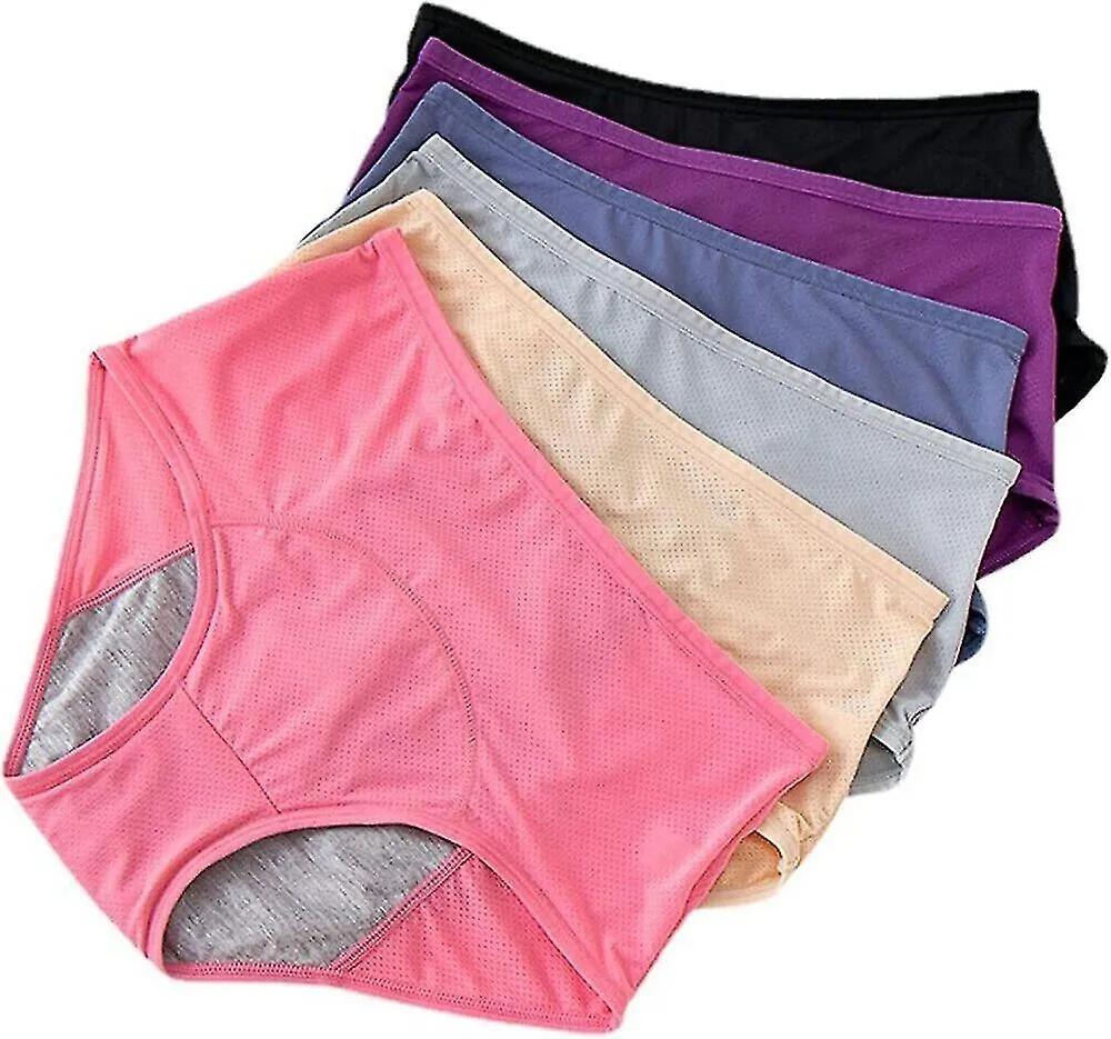 2023 Ropa interior a prueba de fugas para incontinencia de mujer, pantalones protectores a prueba de fugas