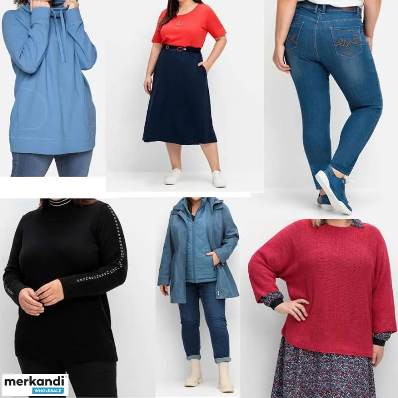 5,50€ c/u, L, XL, XXL, XXXL, Sheego Ropa de Mujer Talla Grande