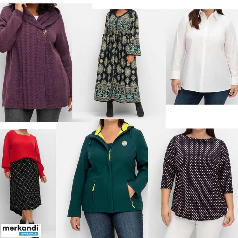 5,50€ c/u/a, Sheego Ropa de Mujer Tallas Grandes, L, XL, XXL, XXXL,