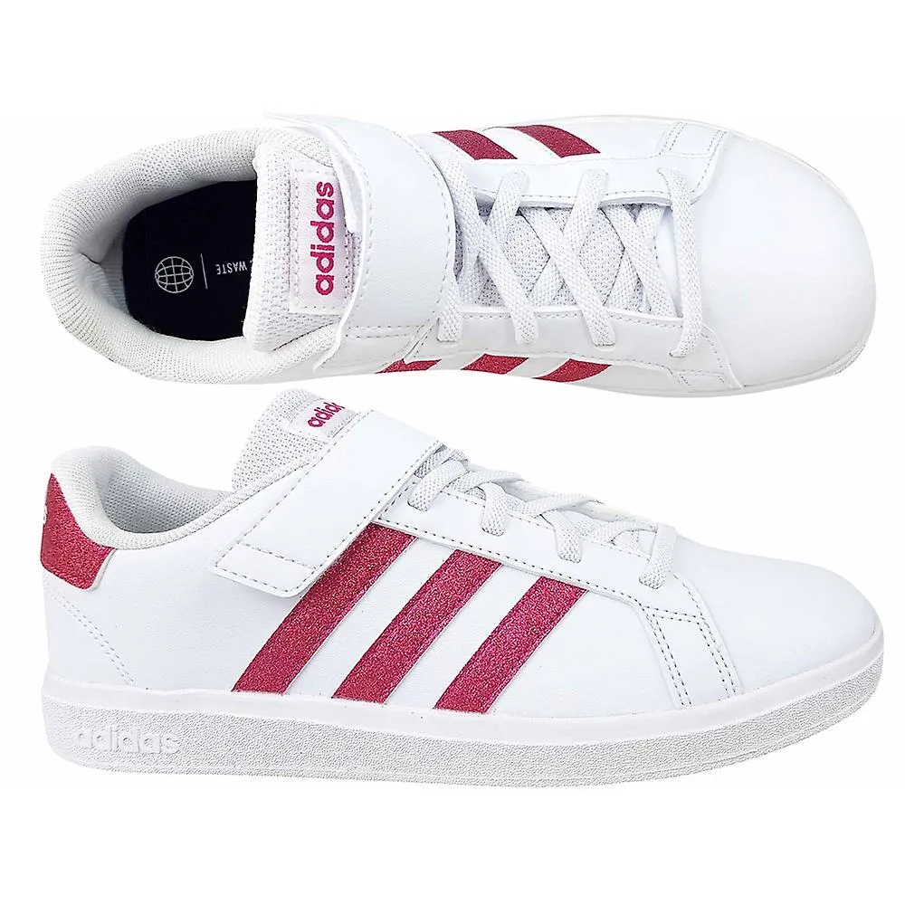 Adidas Grand Court 20 EL GX7159 zapatos universales todo el año para niños