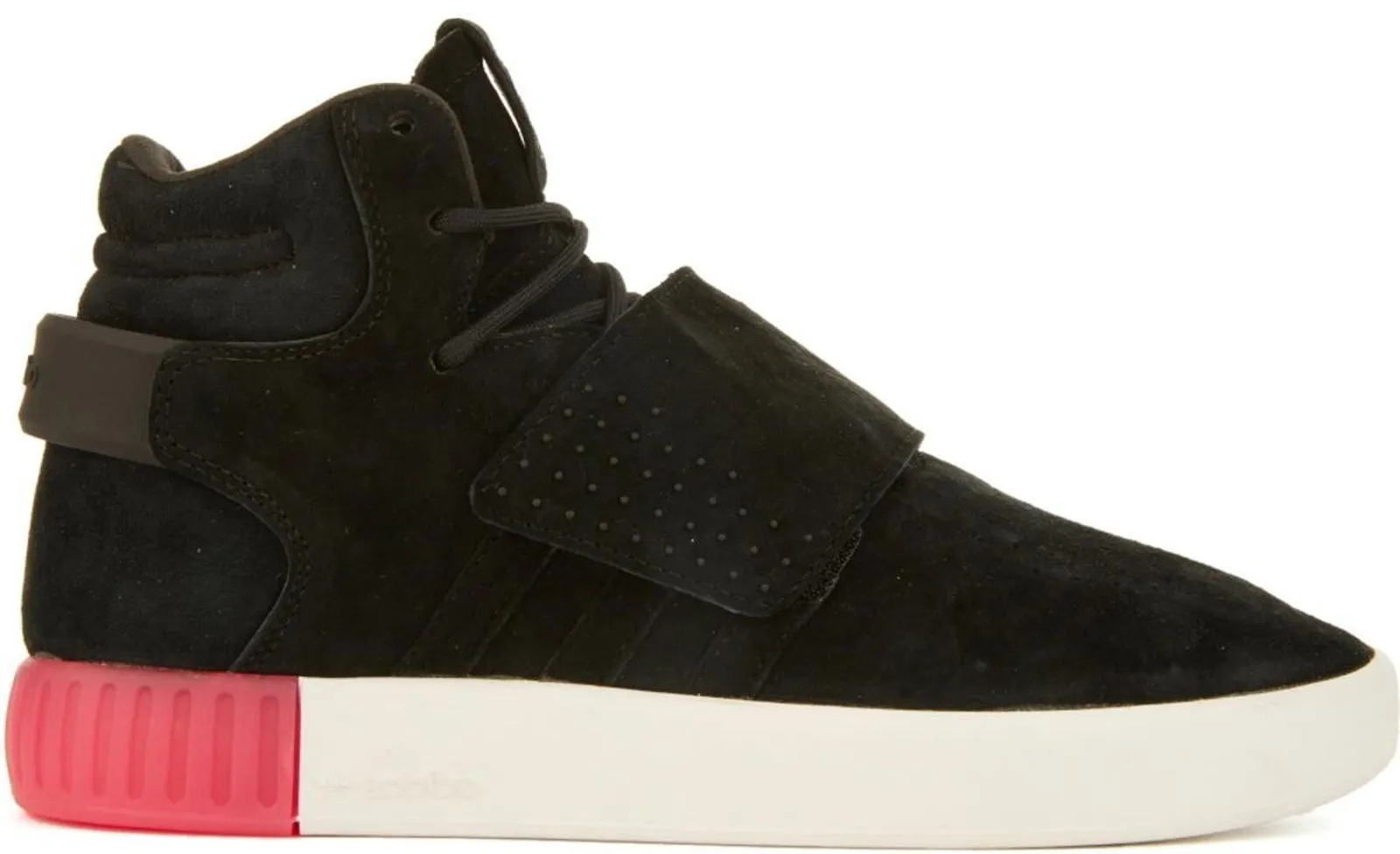 adidas Originals Tubular Invader Strap Core Black Shock Pink W