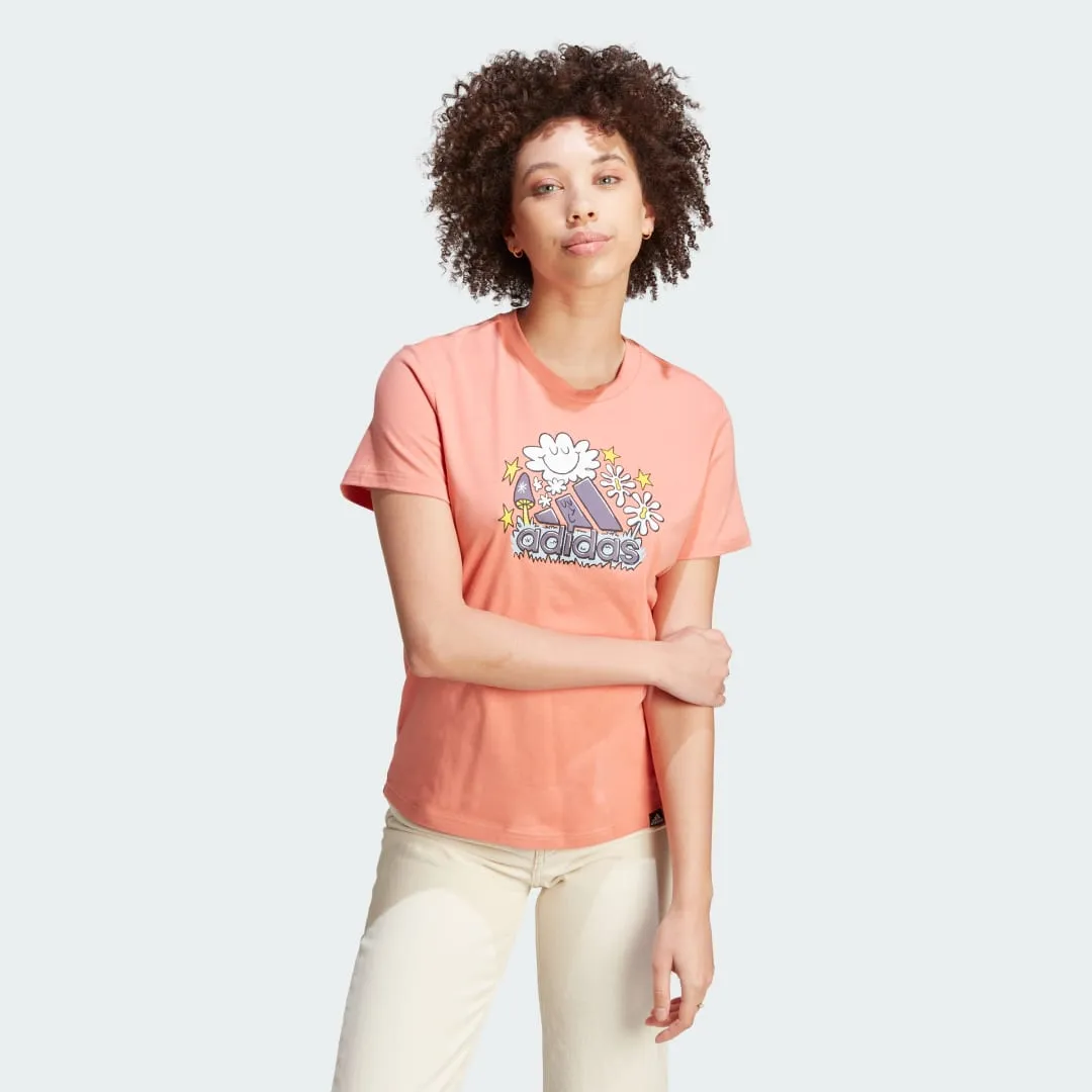 ADIDAS PERFORMANCE DOODLE GRAPHIC TSHIRT