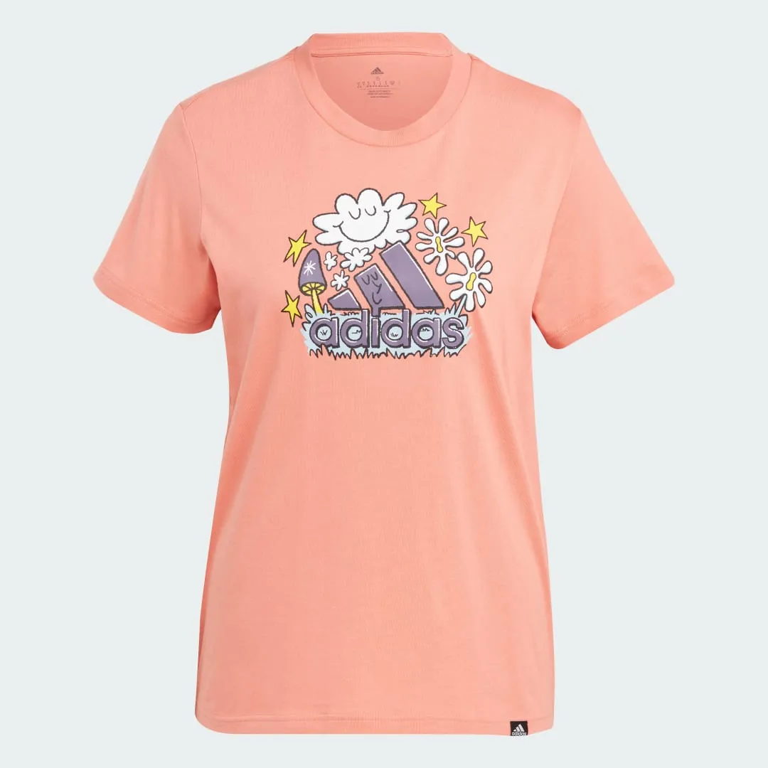 ADIDAS PERFORMANCE DOODLE GRAPHIC TSHIRT