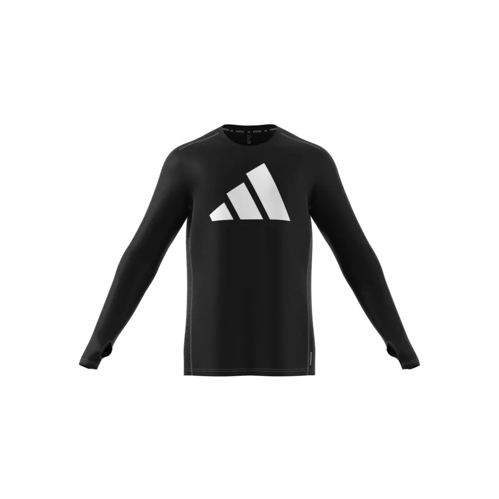 ADIDAS RUN IT LONG SLEEVE LONGSLEEVE TOP BLACK
