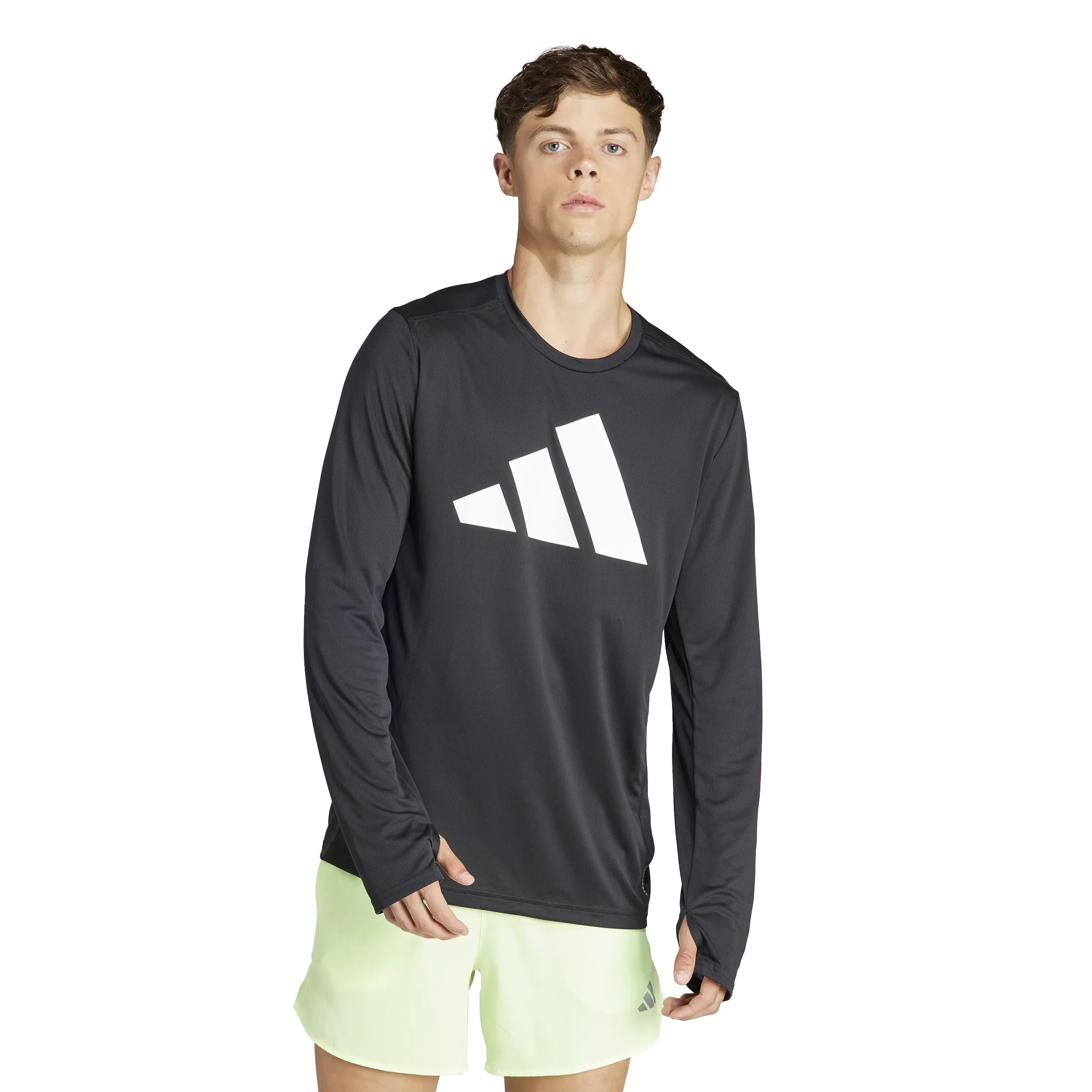 ADIDAS RUN IT LONG SLEEVE LONGSLEEVE TOP BLACK