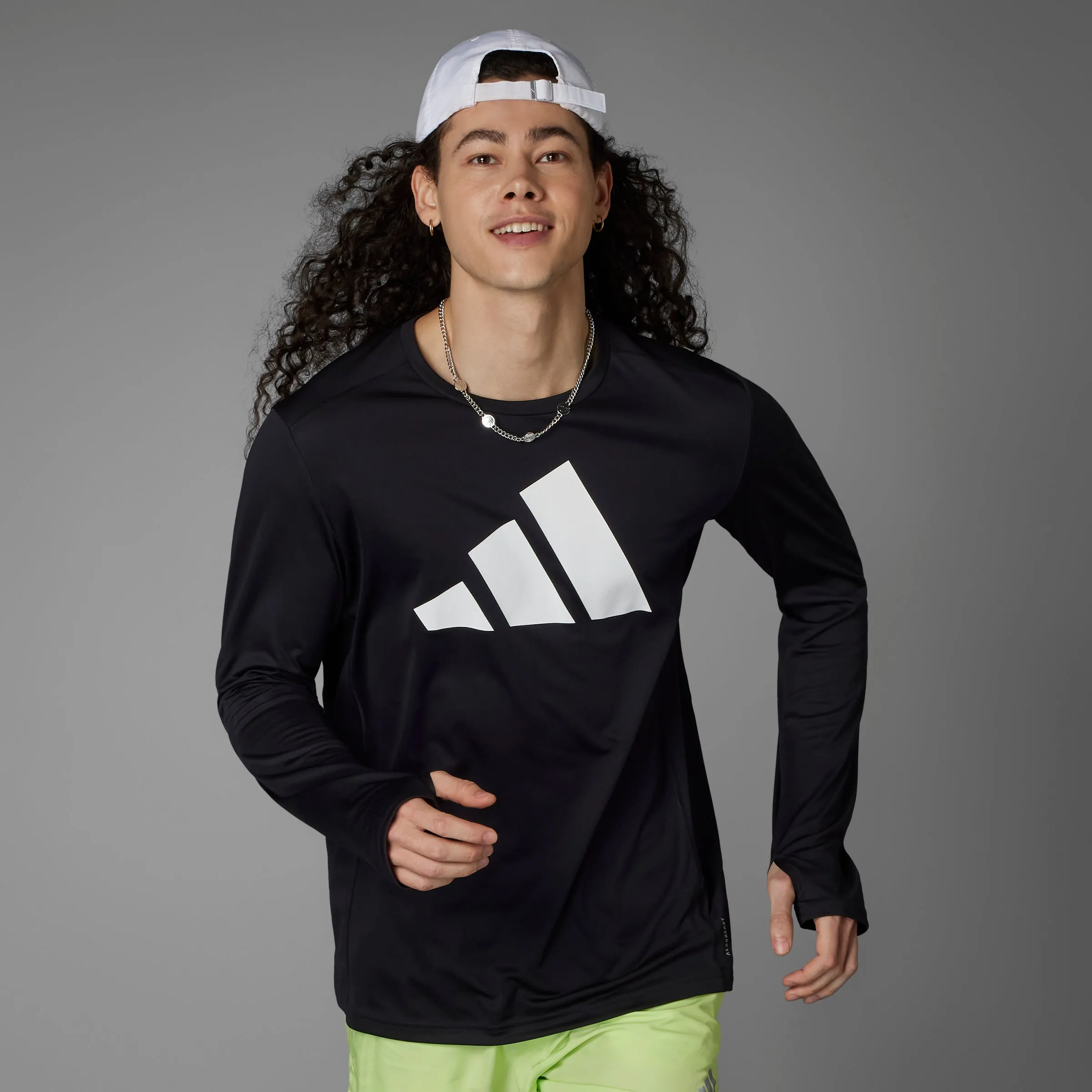 ADIDAS RUN IT LONG SLEEVE LONGSLEEVE TOP BLACK