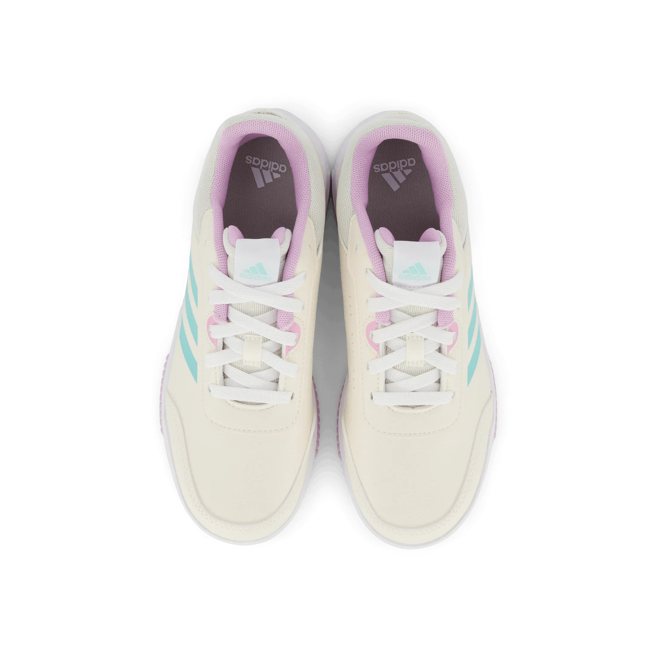 Adidas Tensaur Sport Training Lace Shoes Beige