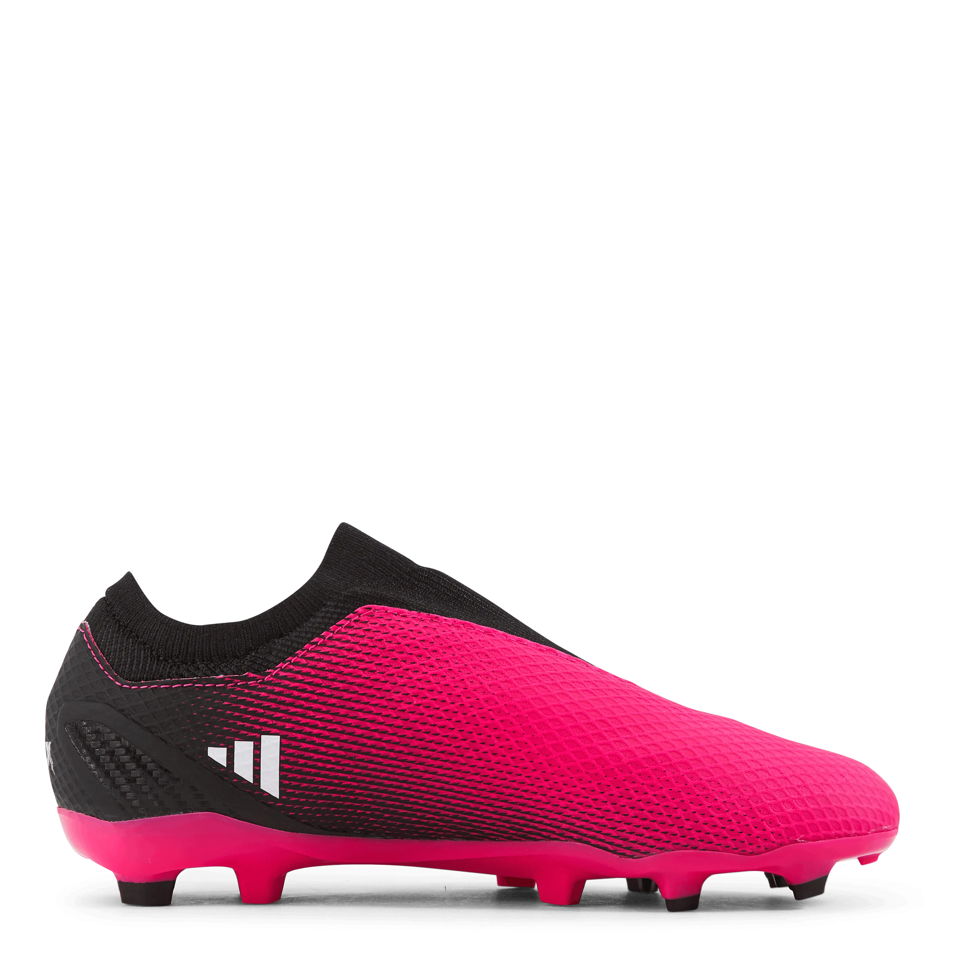 Adidas X Speedportal.3 Laceless Firm Ground Boots Team Shock Pink 2 / Zero Metalic / Core Black