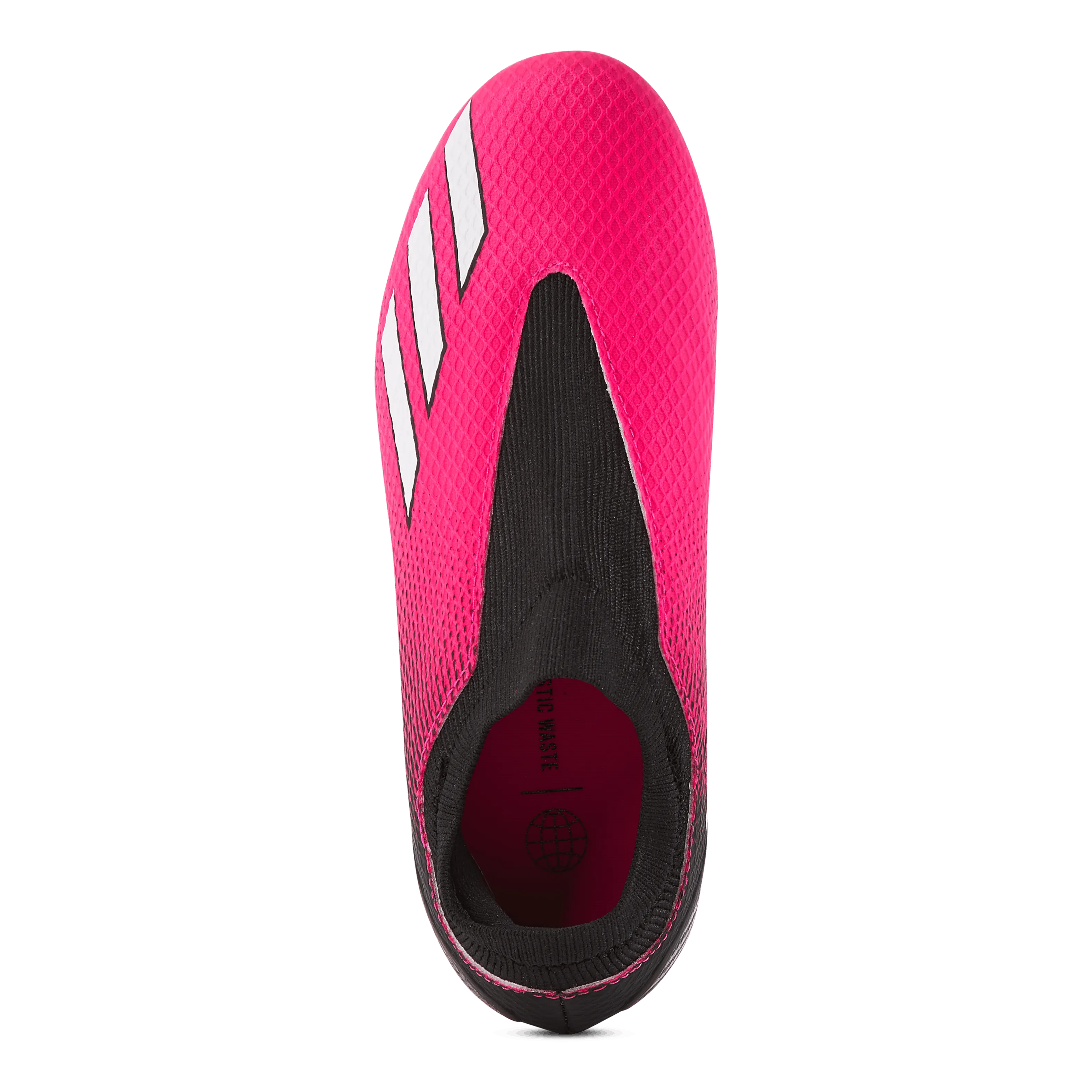 Adidas X Speedportal.3 Laceless Firm Ground Boots Team Shock Pink 2 / Zero Metalic / Core Black
