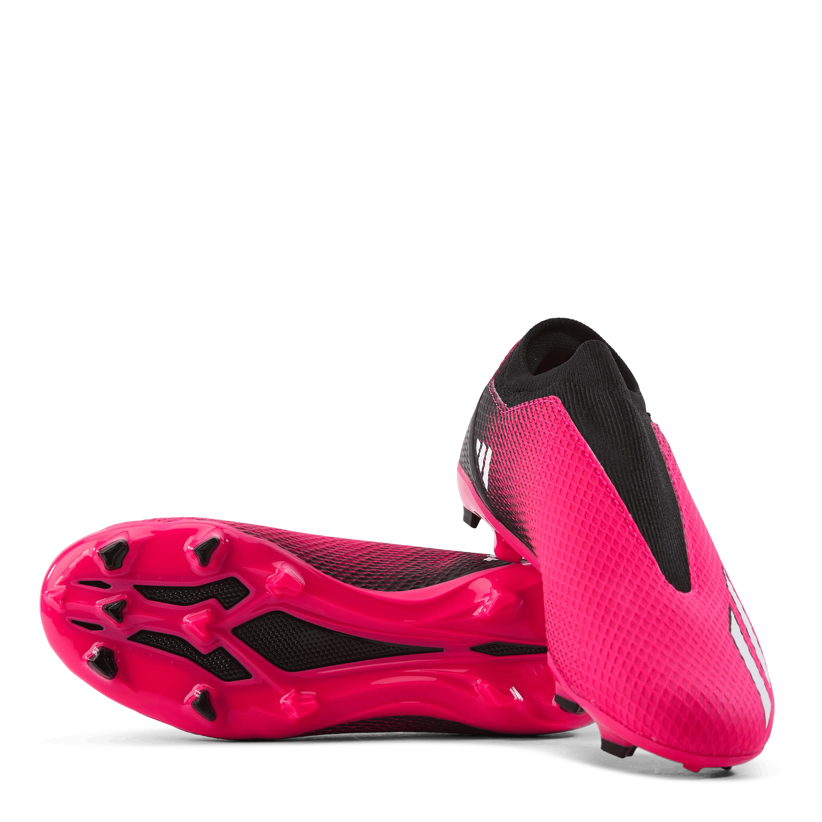 Adidas X Speedportal.3 Laceless Firm Ground Boots Team Shock Pink 2 / Zero Metalic / Core Black