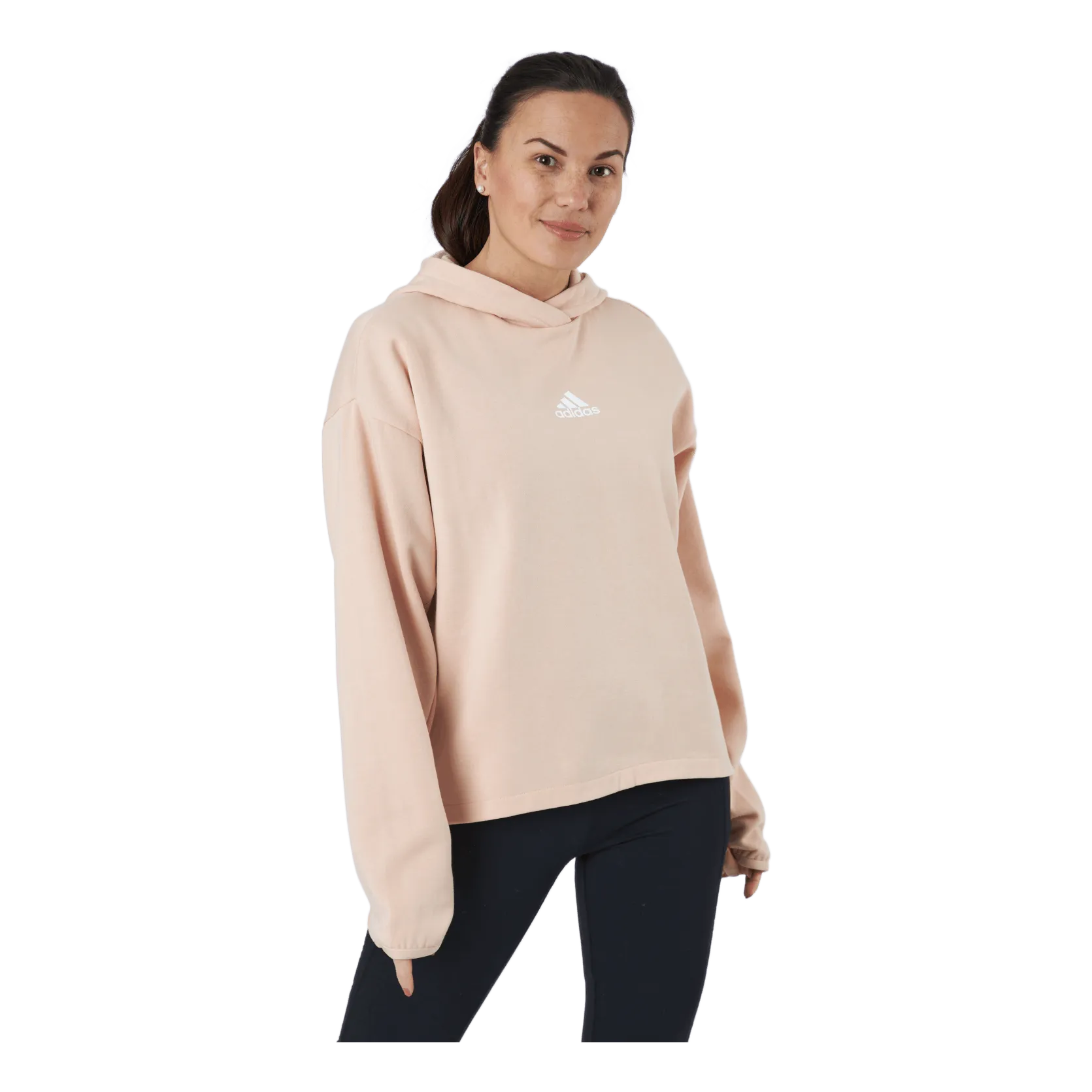 Adidas Youforyou Hoodie Halo Blush / Wonder White