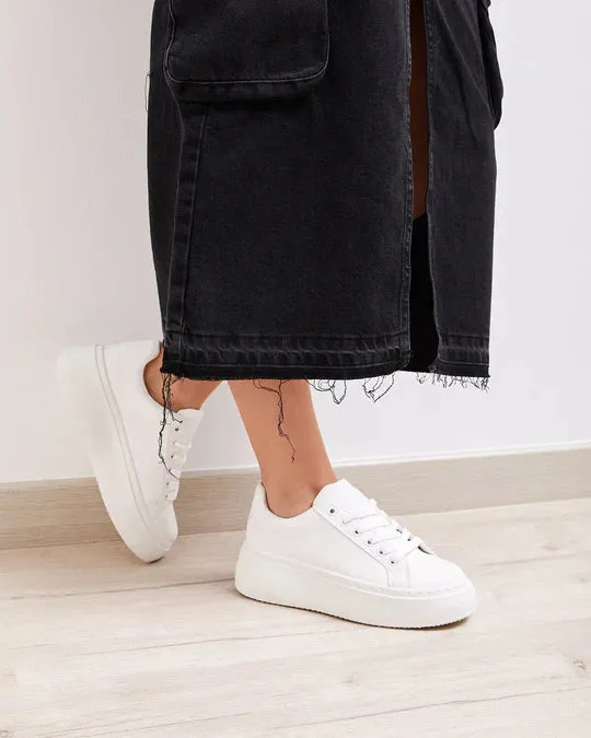 AERIE WHITE  DEPORTIVA CON PLATAFORMA