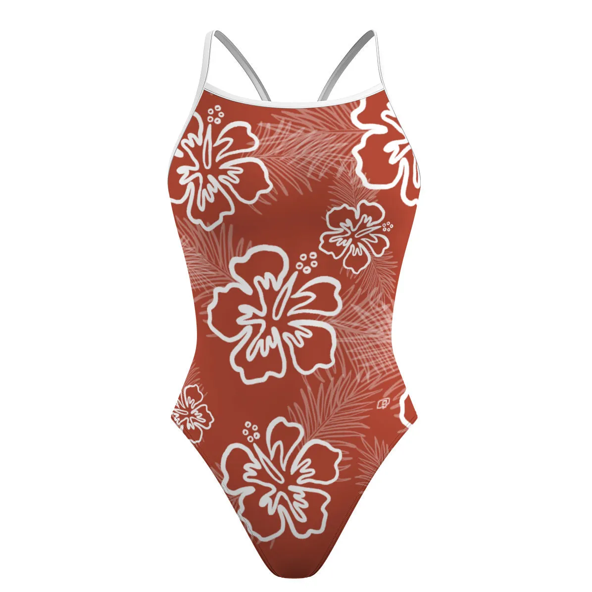 ALOHA  SKINNY STRAP SWIMSUIT