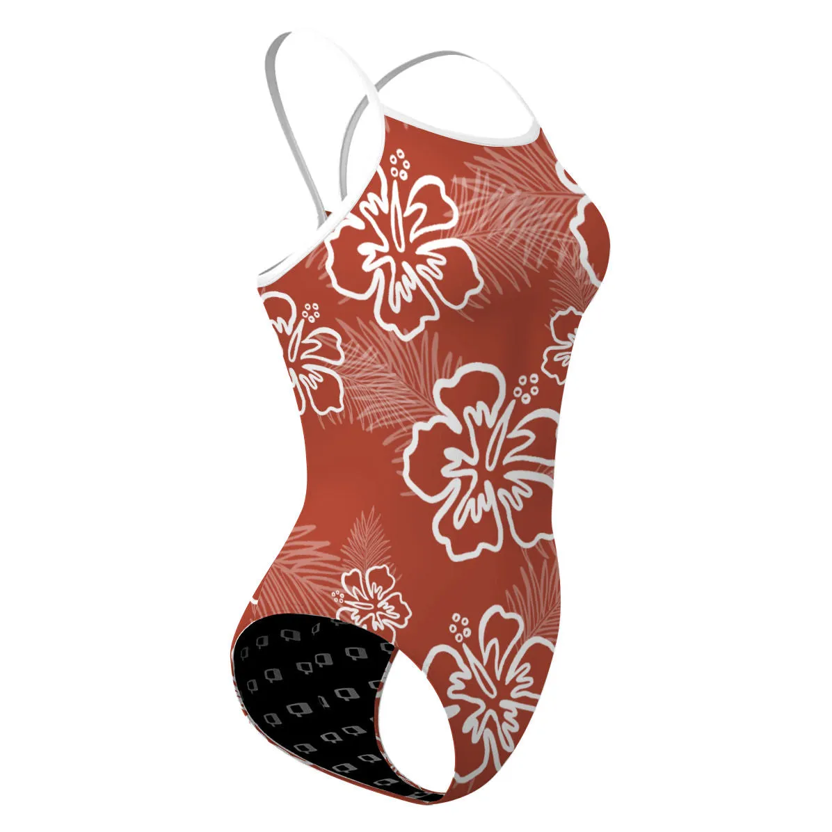 ALOHA  SKINNY STRAP SWIMSUIT