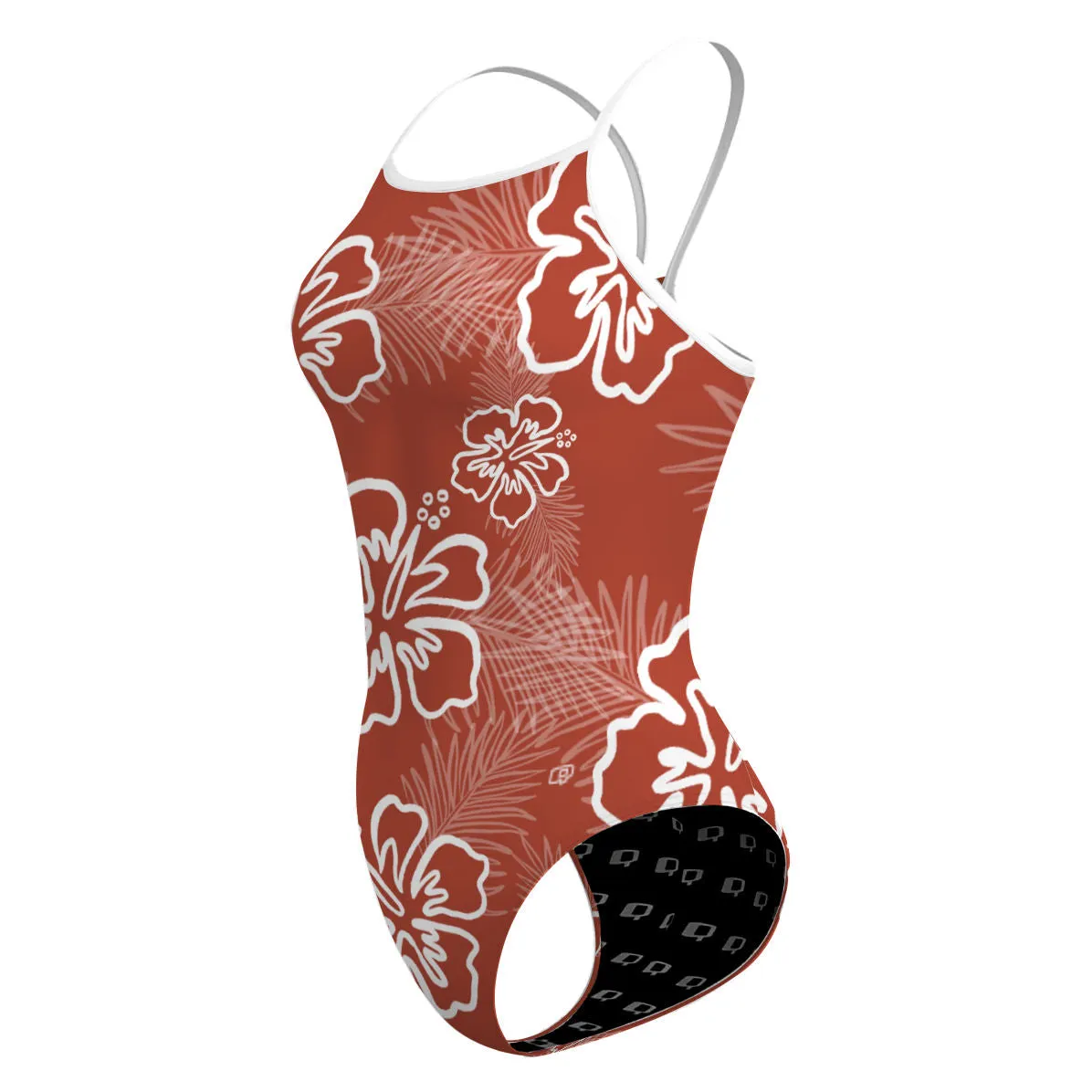 ALOHA  SKINNY STRAP SWIMSUIT