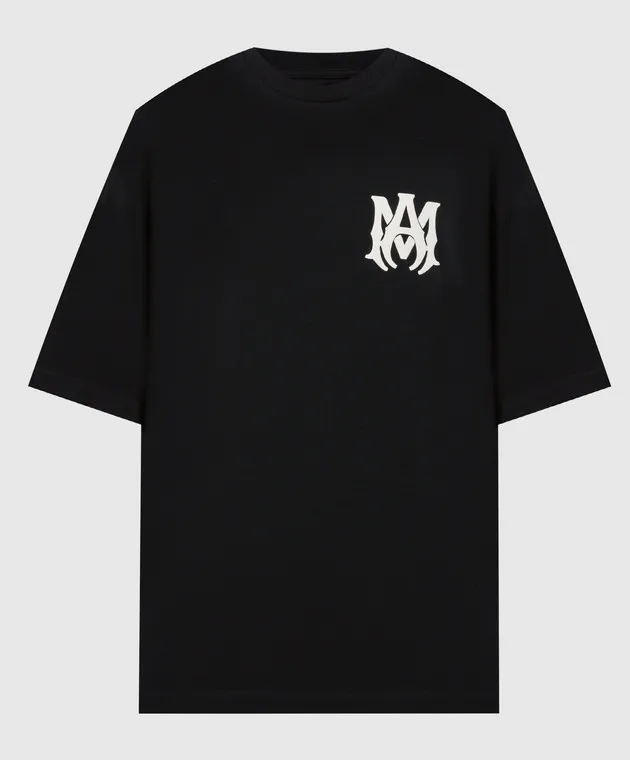AMIRI BLACK MA CORE MONOGRAM TSHIRT