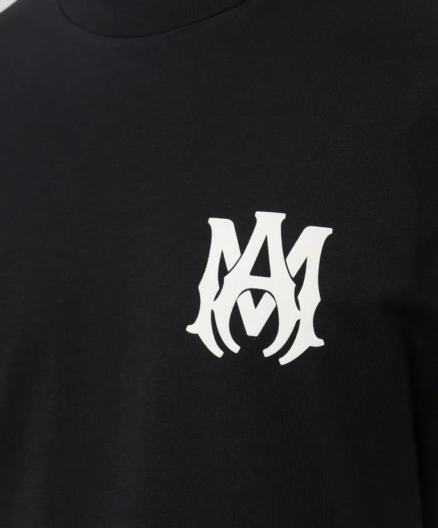 AMIRI BLACK MA CORE MONOGRAM TSHIRT