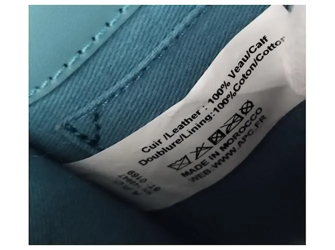 Apc Bolsos de mano Azul 