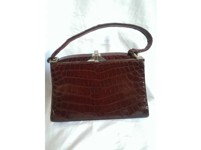 Autre Marque Bolsos de mano Burdeos 