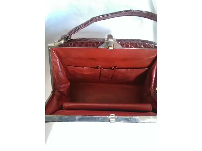Autre Marque Bolsos de mano Burdeos 