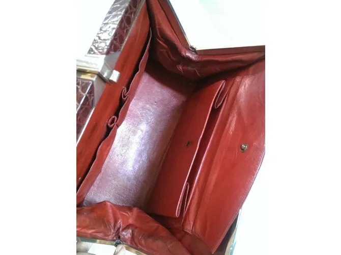 Autre Marque Bolsos de mano Burdeos 