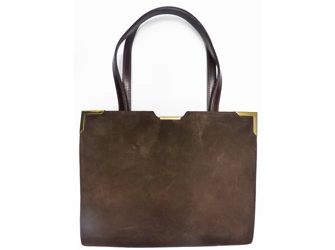 Balmain Bolsos de mano Castaño 