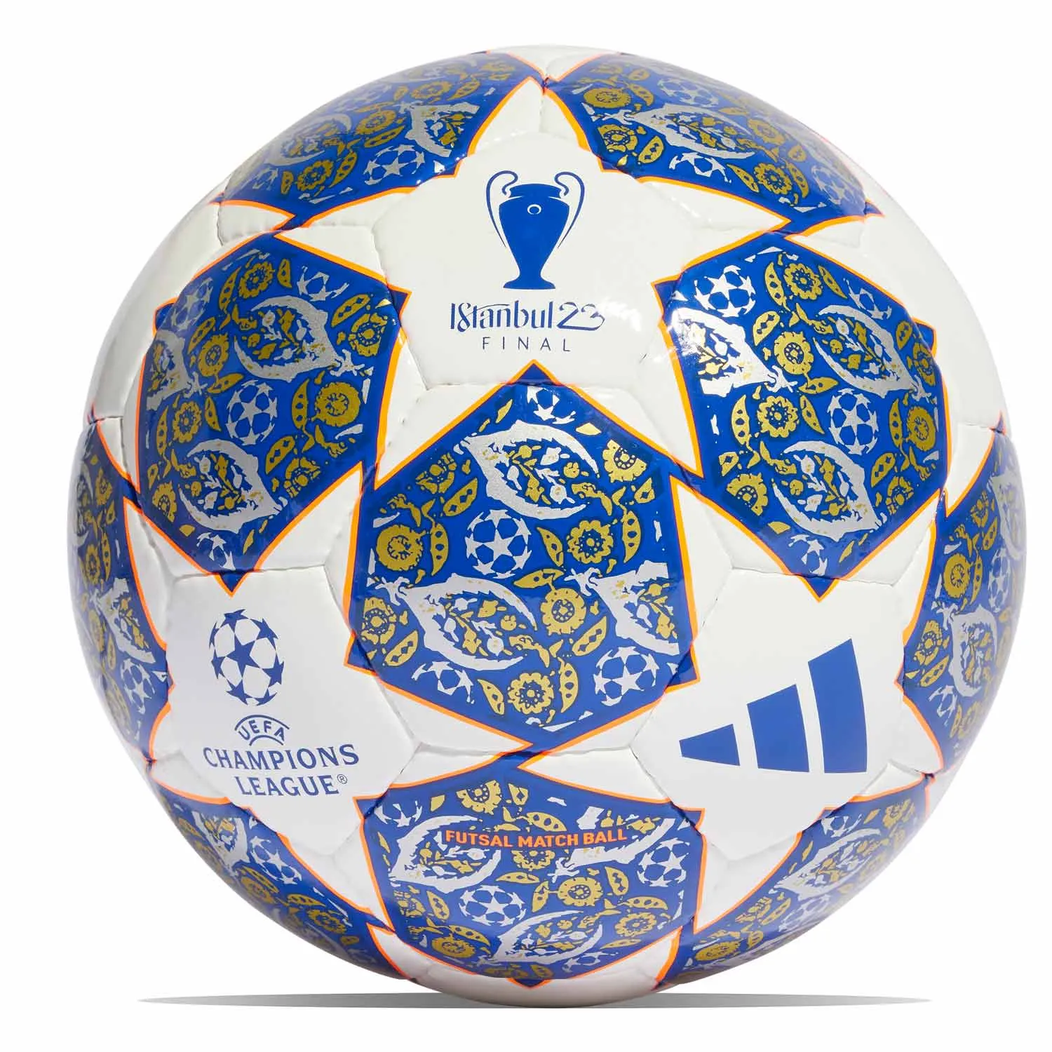 Balón adidas UCL Pro Sala Estambul talla 62 cm