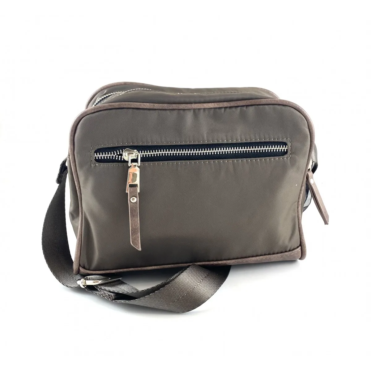 Bandolera tejido para mujer Devota&Lomba, marino taupe y b