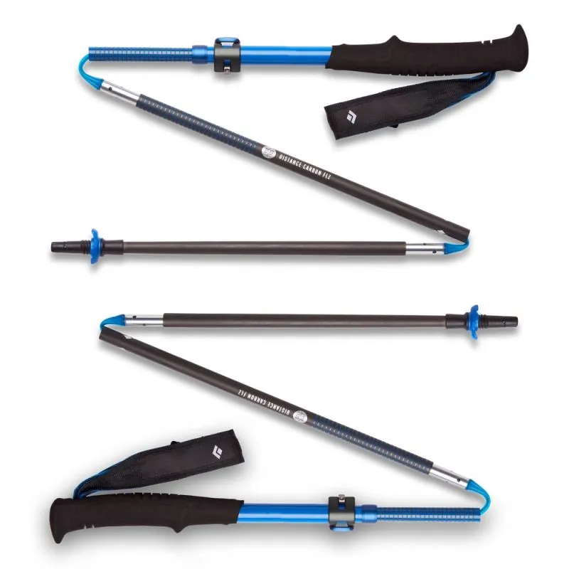 Bastones de trail Black Diamond Distance Carbon Flz Poles (Ultra Blue)