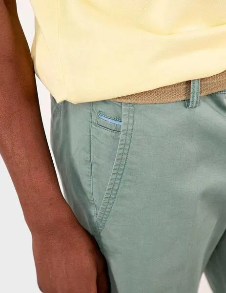 Bermuda El Ganso verde para hombre