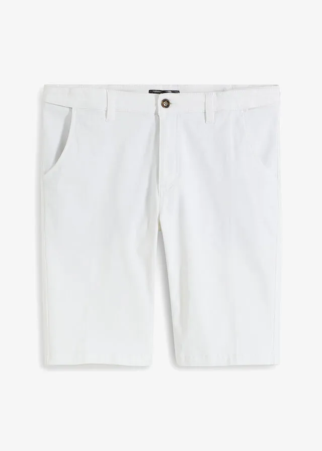 Bermuda tipo chino Blanco
