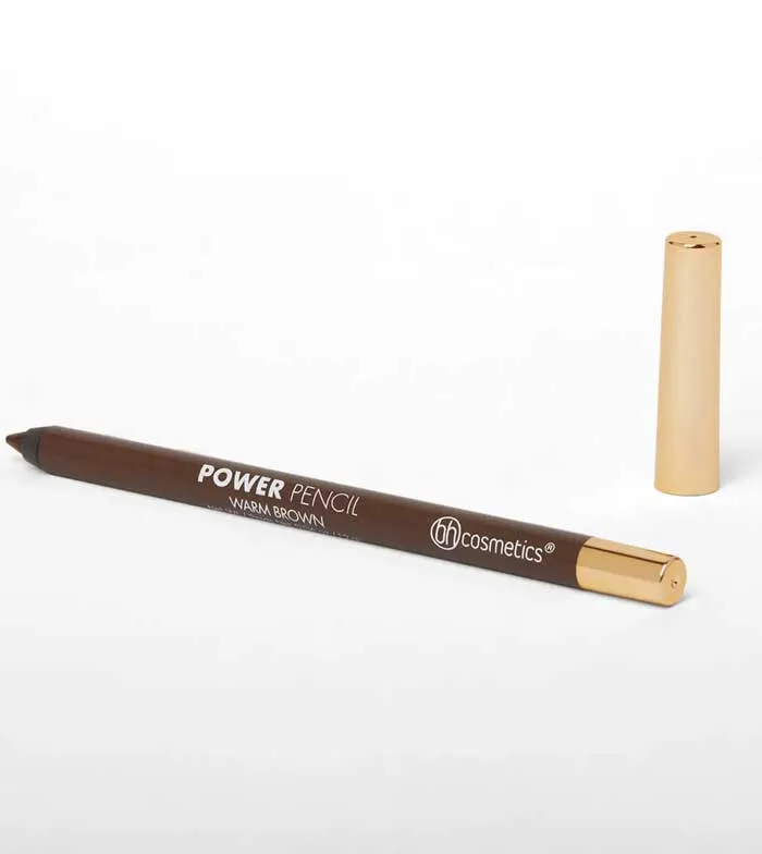 BH COSMETICS  DELINEADOR DE OJOS POWER PENCIL  WARM BROWN