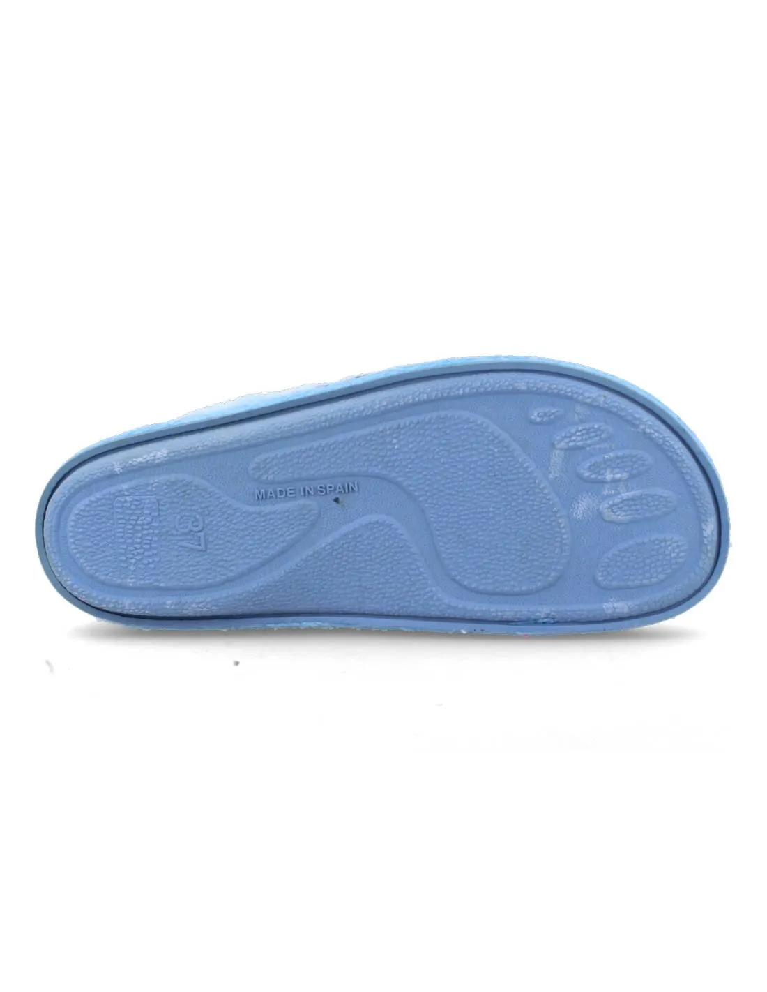 BIORELAX  ZAPATILLA CASA CERRADA MUJER CROCHET MARINO