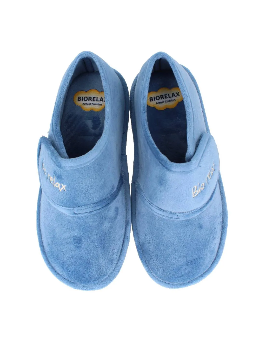 BIORELAX  ZAPATILLA CASA CERRADA VELCRO SUAPEL ÍNDIGO