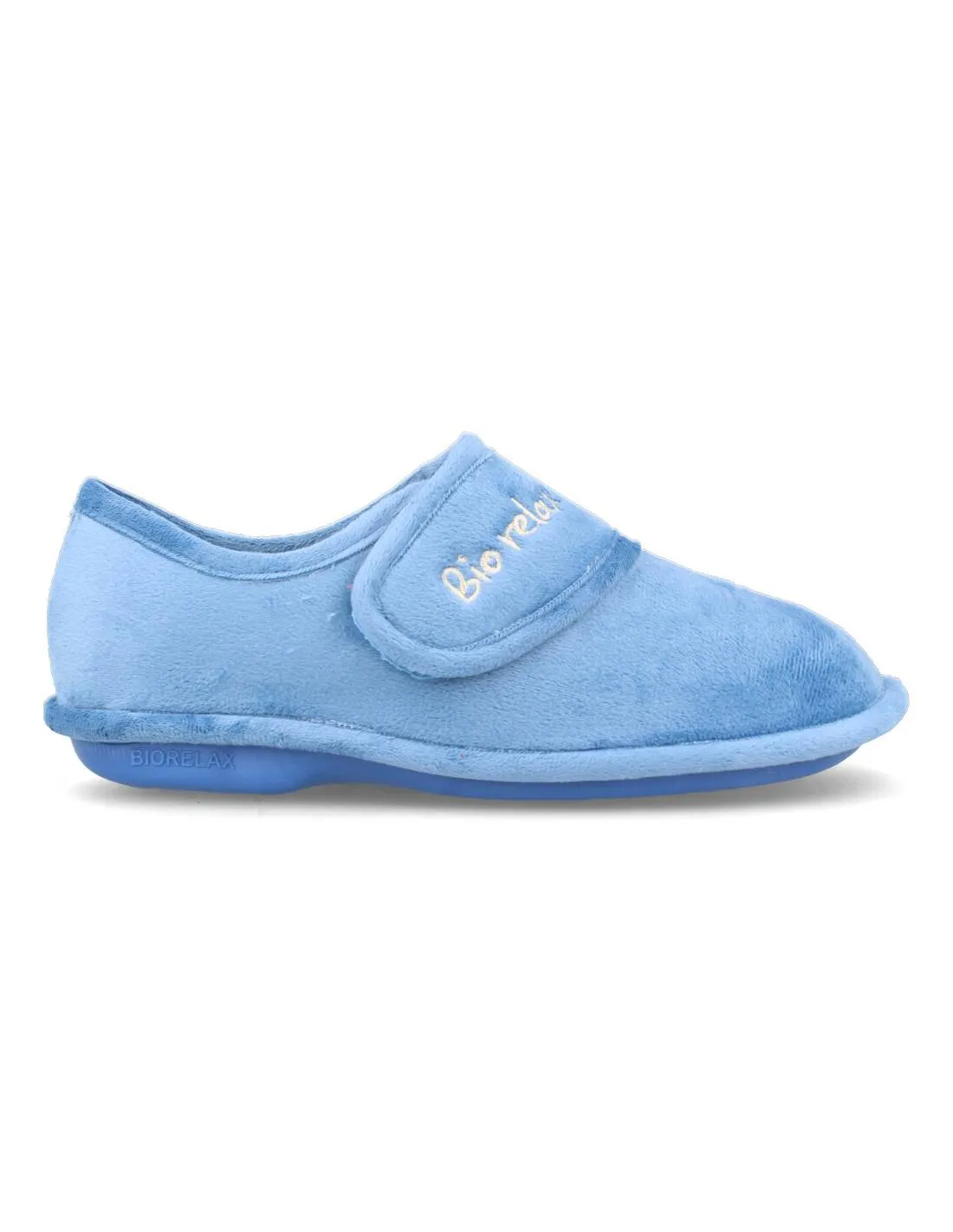 BIORELAX  ZAPATILLA CASA CERRADA VELCRO SUAPEL ÍNDIGO