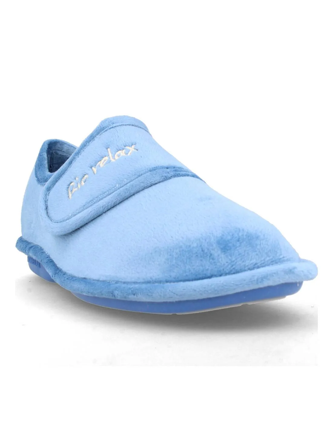 BIORELAX  ZAPATILLA CASA CERRADA VELCRO SUAPEL ÍNDIGO