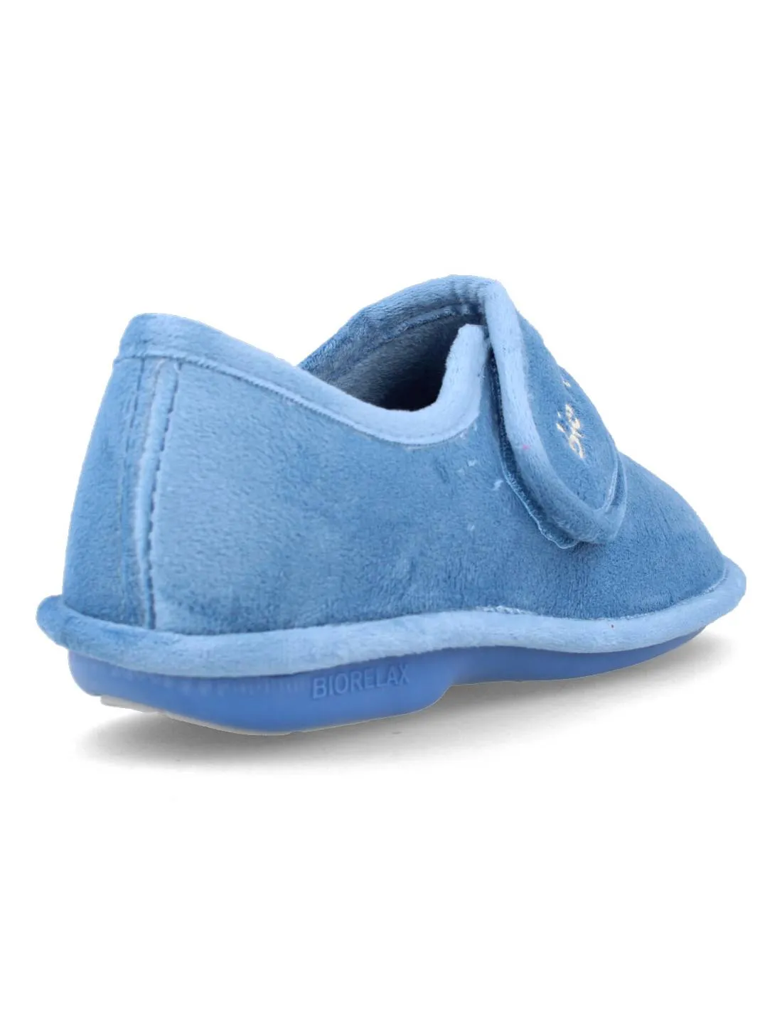 BIORELAX  ZAPATILLA CASA CERRADA VELCRO SUAPEL ÍNDIGO