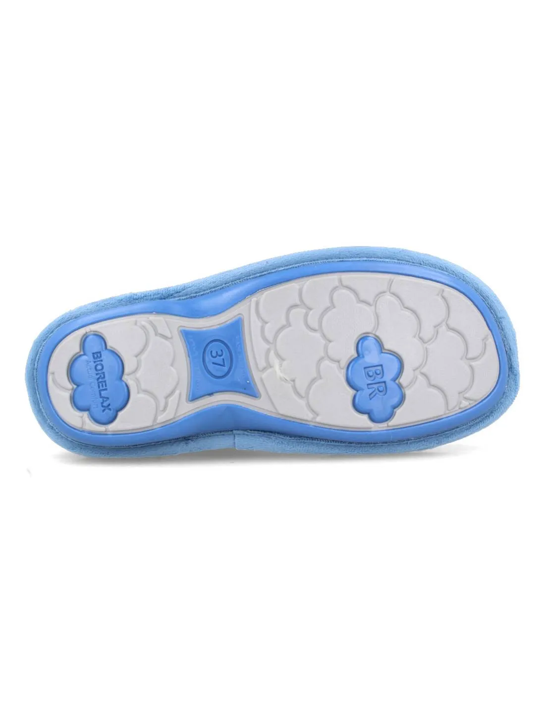 BIORELAX  ZAPATILLA CASA CERRADA VELCRO SUAPEL ÍNDIGO
