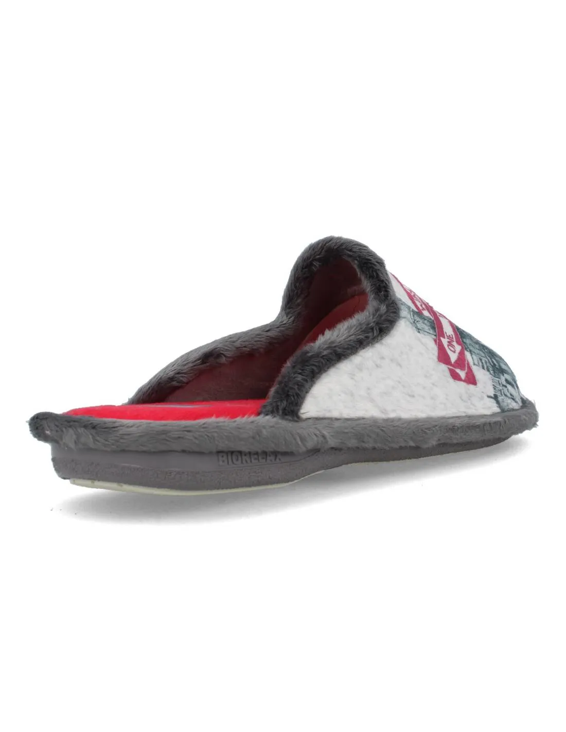 BIORELAX  ZAPATILLAS CASA RASCACIELOS GRIS