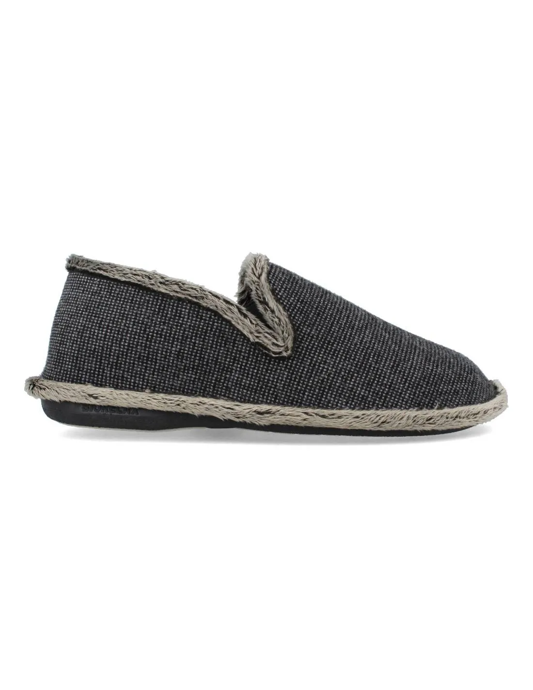 BIORELAX  ZAPATILLAS CERRADAS HOMBRE SUAPEL LISO NEGRO