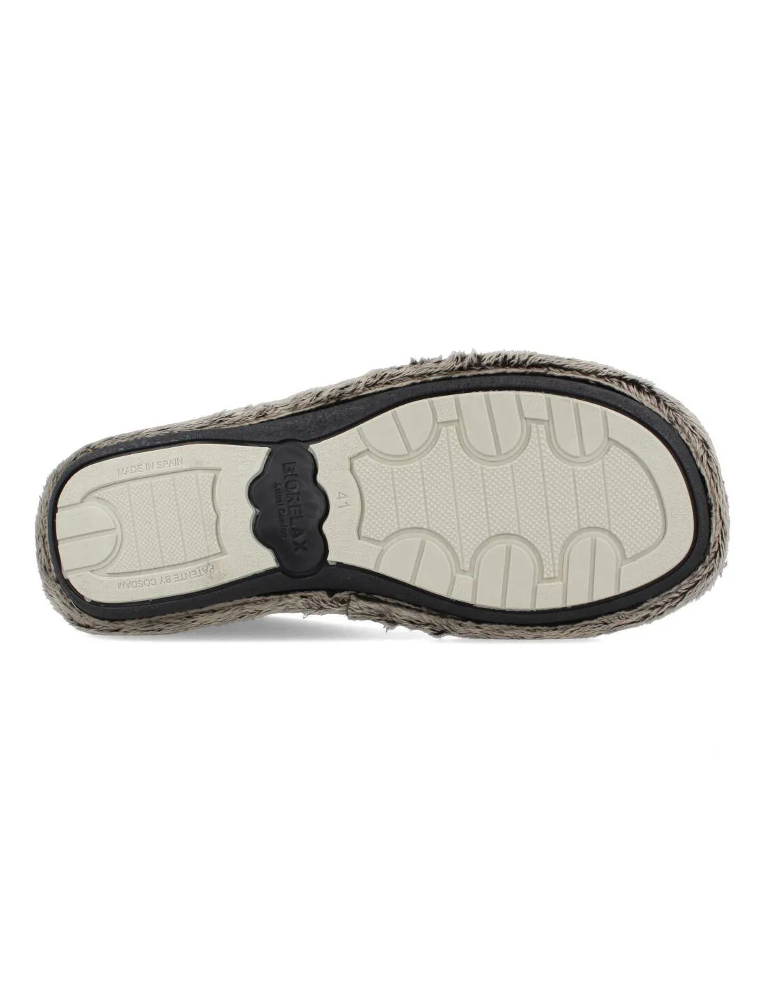 BIORELAX  ZAPATILLAS CERRADAS HOMBRE SUAPEL LISO NEGRO