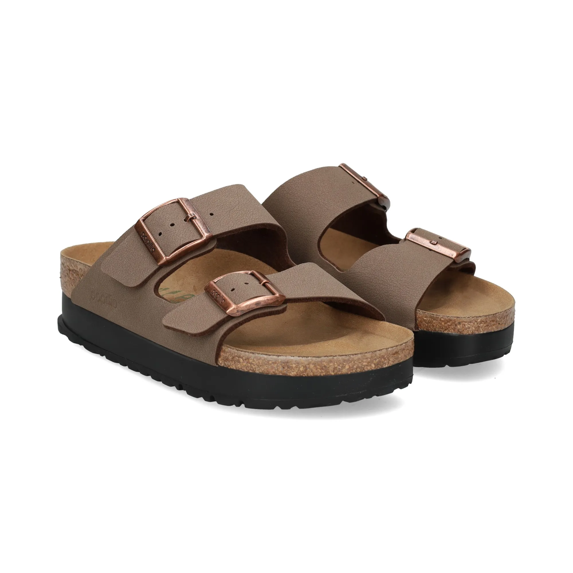 BIRKENSTOCK Sandalias con plataforma de Mujer Mocca