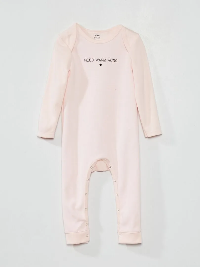 BODY LARGO THERMOLACTYL 'DAMART' GRADO 3  ROSA