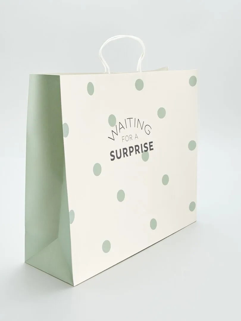 BOLSA DE REGALO  VERDE