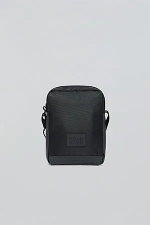 Bolso bandolera negra Riverdale con parche engomado Polo Club