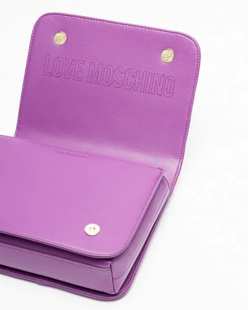 Bolso de hombro Love Moschino JC4000PP1ILA0601 Morado