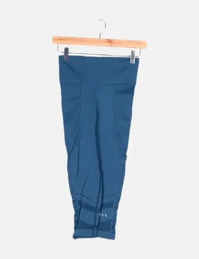 BORN LIVING YOGA Legging deportivo capri azul